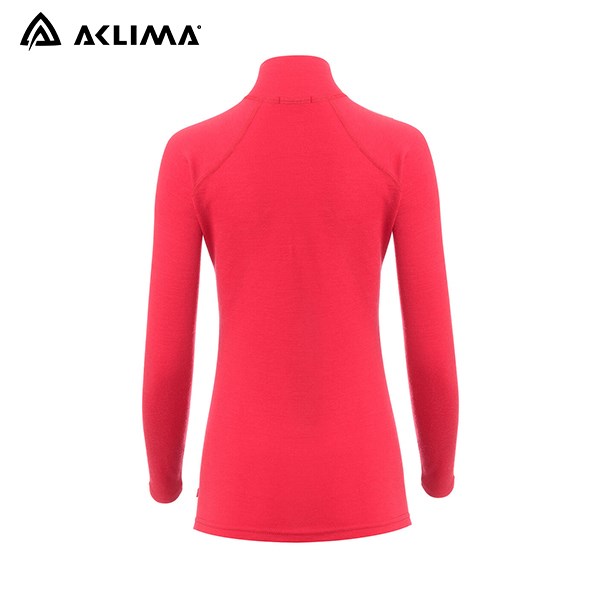 挪威[ACLIMA]WW Mock Neck W / 歐洲製女款美麗諾快乾羊毛衣