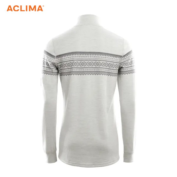 挪威[ACLIMA] DW MARIUS MOCK NECK W/ZIP M / 歐洲製男款美麗諾羊毛快乾衣