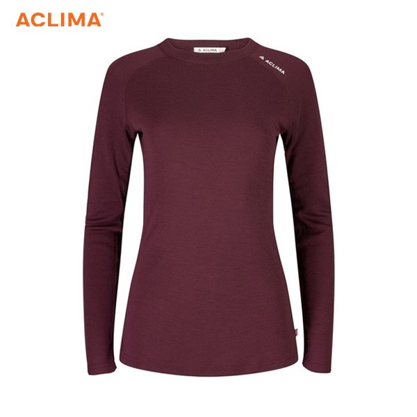 挪威[ACLIMA] WW Crew Neck W / 美麗諾羊毛女款長袖保暖上衣 / 運動保暖上衣 / 女款冬季衣物