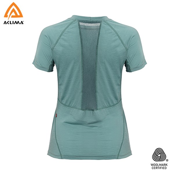 挪威[ACLIMA] LW Sports T-Shirt W / 歐洲製女款美麗諾羊毛輕量運動T恤 / 運動圓領羊毛衣