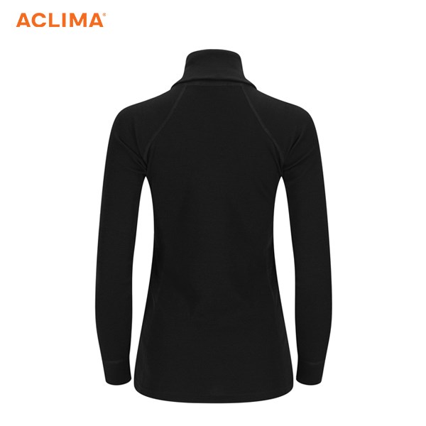 挪威[ACLIMA] WW Polo W / 美麗諾羊毛女款拉鍊翻領長袖上衣 / Polo衫 / 運動上衣 / 冬季保暖服飾