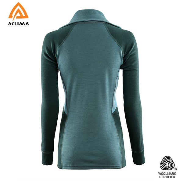 挪威[ACLIMA] WW Polo W / 美麗諾羊毛女款拉鍊翻領長袖上衣 / Polo衫 / 運動上衣 / 冬季保暖服飾