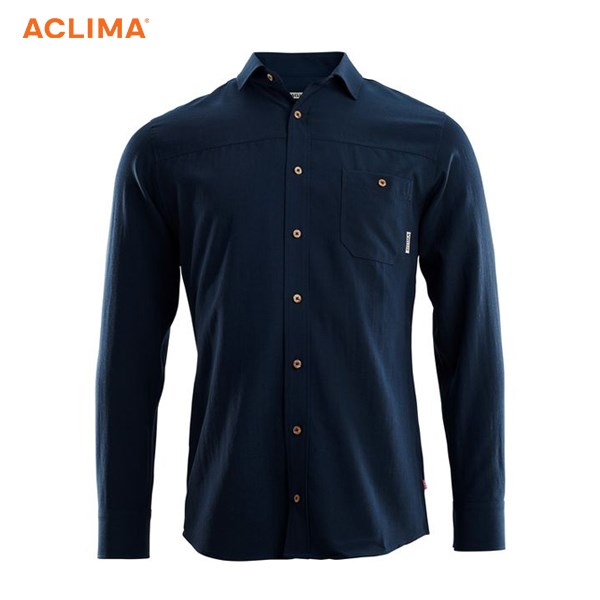 挪威[ACLIMA] LeisureWool Woven Woolshirt M  / 歐洲製男款美麗諾羊毛長袖襯衫