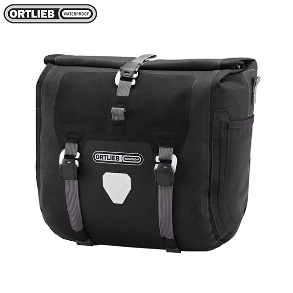 德國[ORTLIEB] Handlebar Pack Plus / 防水自行車車把袋 / 捲口式車把袋 附肩帶 德國製