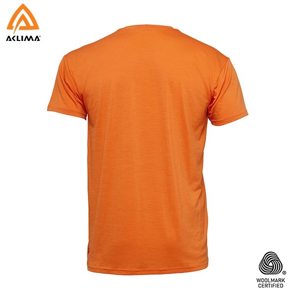 挪威[ACLIMA] LW Classic Tee Logo M / 歐洲製男款美麗諾羊毛輕量LOGO T恤 / 短袖T-Shirt / 快乾排汗吸濕