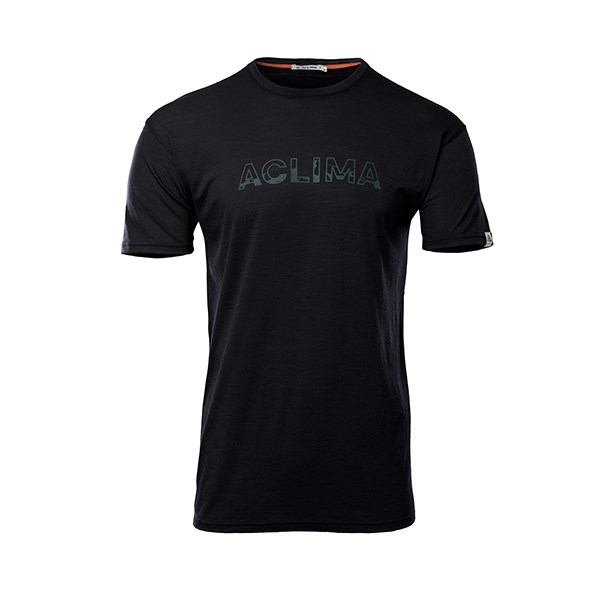挪威[ACLIMA] LW Classic Tee Logo M / 歐洲製男款美麗諾羊毛輕量LOGO T恤 / 短袖T-Shirt / 快乾排汗吸濕