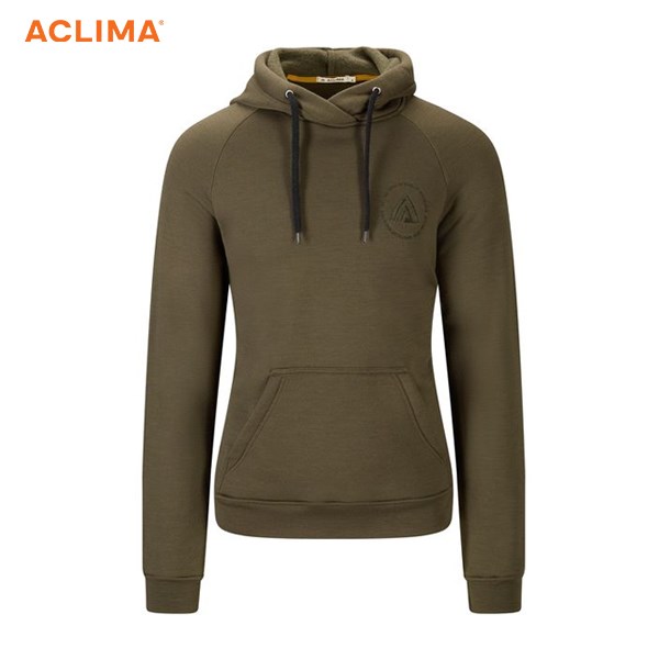 長毛象 -挪威[ACLIMA]FW Hoodie V2 M 男長袖連帽上衣 / 寬版長袖羊毛衣 / 輕量化柔軟羊毛