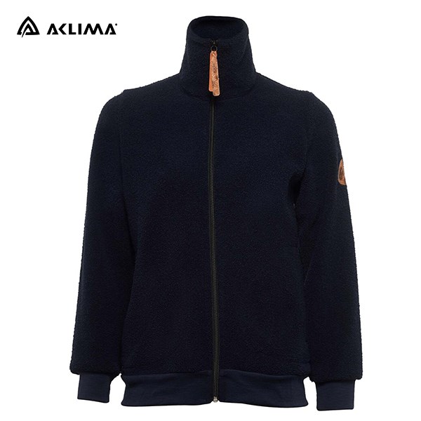 長毛象 -挪威[ACLIMA]RB Terry Jacket W 女保暖拉鍊外套 / 內層使用羊毛刷毛層 / 再生布料