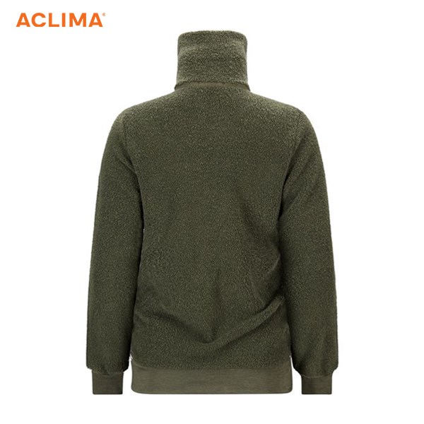 長毛象 -挪威[ACLIMA]RB Terry Jacket W 女保暖拉鍊外套 / 內層使用羊毛刷毛層 / 再生布料