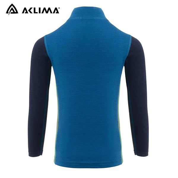 長毛象 -挪威[ACLIMA]WW Mockneck Ch 兒童高領長袖上衣 / 保暖通風 / 親膚不搔癢