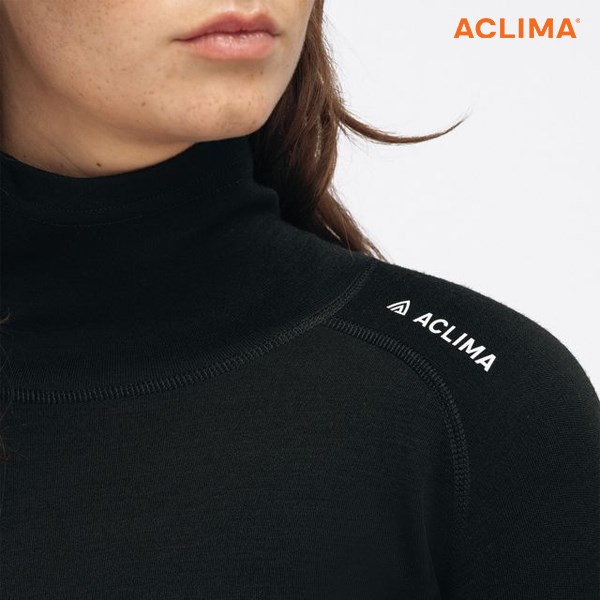 長毛象 -挪威【ACLIMA】WarmWool Roll Neck W's / 高領女款毛衣 / 打底衣 / 美麗諾羊毛 / 秋冬季必備 