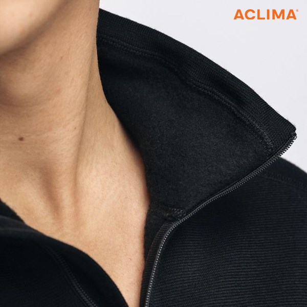  挪威【ACLIMA】FW Polo w/zip M 男拉鍊高領上衣 / 美麗諾羊毛 / 保暖刷毛 / 輕量快乾