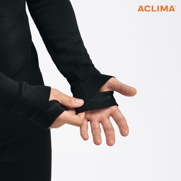  挪威【ACLIMA】FW Polo w/zip M 男拉鍊高領上衣 / 美麗諾羊毛 / 保暖刷毛 / 輕量快乾