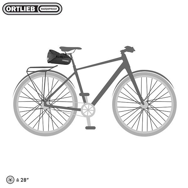 德國[ORTLIEB] Saddle-Bag Two 4.1L / 防水腳踏車座下袋 德國製