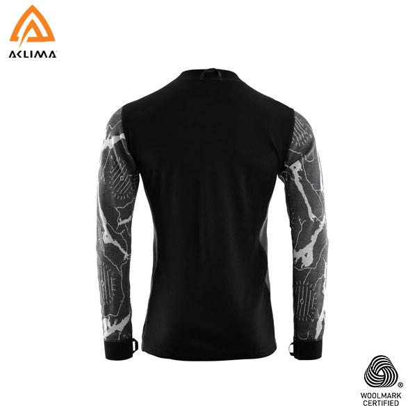 挪威[ACLIMA]Lars Monsen Femunden Crewneck M / 歐洲製拉爾斯蒙森．費蒙登男款美麗諾快乾長袖羊毛衣