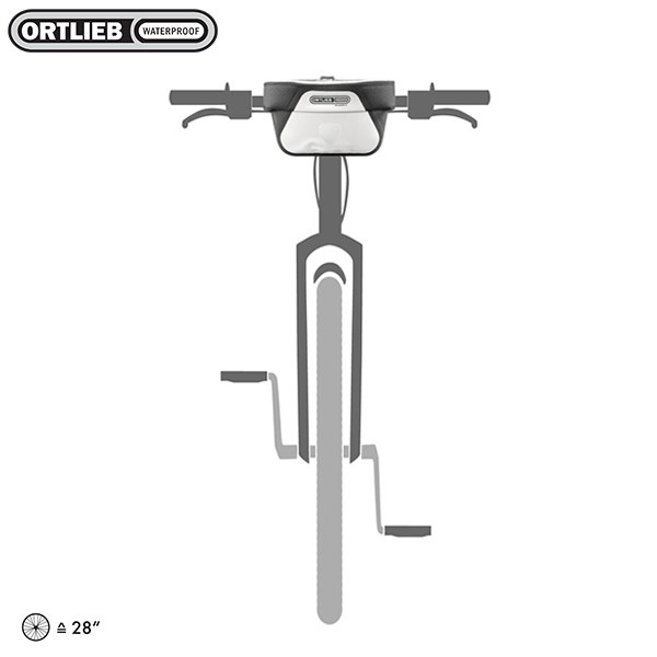 德國[ORTLIEB] Ultimate Six Classic (5L) / 亮面防水車把袋-肩背兩用包(S) 不含零件 德國製