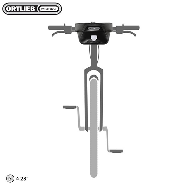 德國[ORTLIEB] Ultimate Six Classic (5L) / 亮面防水車把袋-肩背兩用包(S) 不含零件 德國製