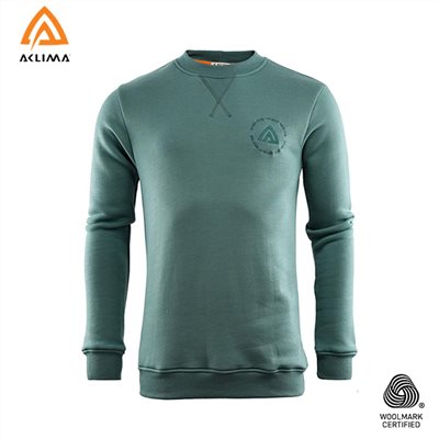 挪威[ACLIMA] FW CREWNECK M / 歐洲製男款美麗諾羊毛快乾大學T 