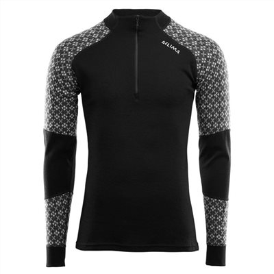 挪威[ACLIMA] DW GLITRE MOCK NECK W/ZIP M / 歐洲製男款美麗諾羊毛快乾 T-SHIRT