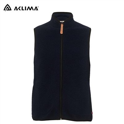 挪威[ACLIMA] Reborn Terry Vest M / 歐洲製男款美麗諾羊毛保暖拉鍊背心