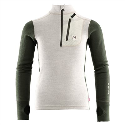 挪威【ACLIMA】Lars Monsen Femunden Mockneck Jr 青年保暖高領上衣 / 輕便內搭/ 美麗諾羊毛 / 秋冬季必備