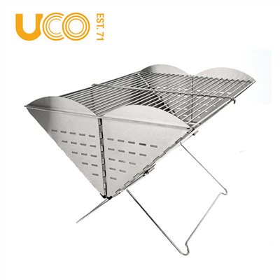 美國【UCO】Flatpack Grill XL 折疊烤肉架(特大) / 露營烤肉架 / 烤肉爐